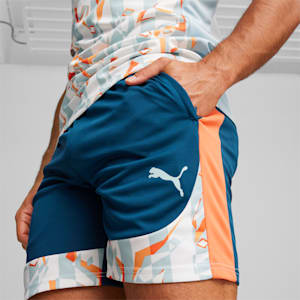 Cheap Urlfreeze Jordan Outlet x NEYMAR JR Creativity Men's Soccer Shorts, Ocean Tropic-Hot Heat, extralarge